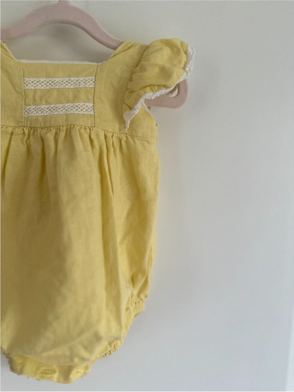 Babidu Yellow baby romper size 3M - Picture 2 of 8